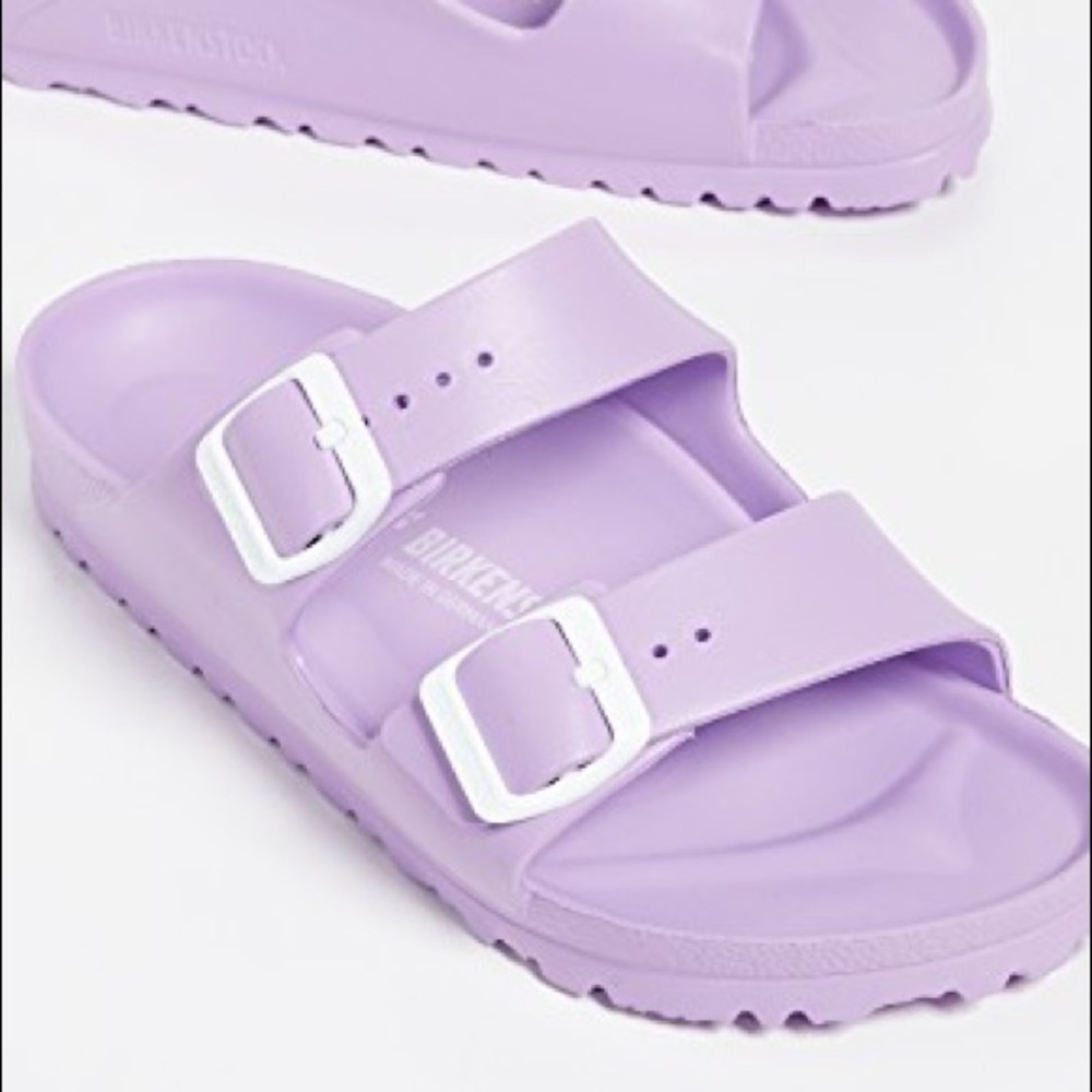 Lavender Rubber Birkenstocks